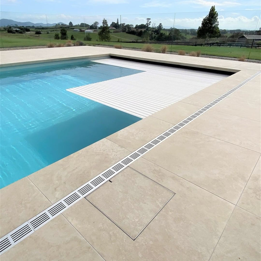 Ultra Drain around a pool