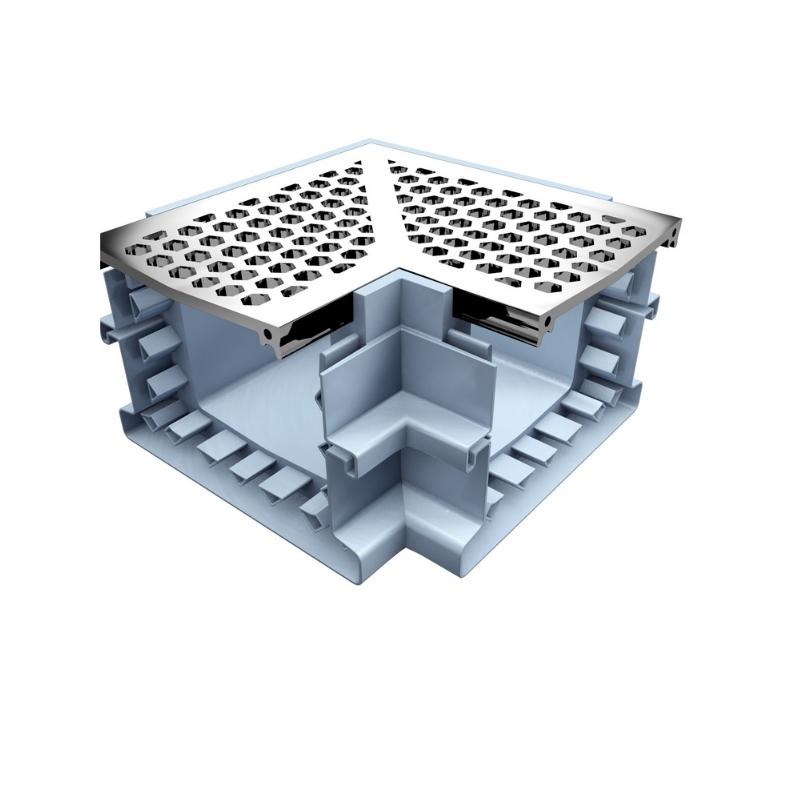 Ultra Drain UDP100 Right Angle Corner